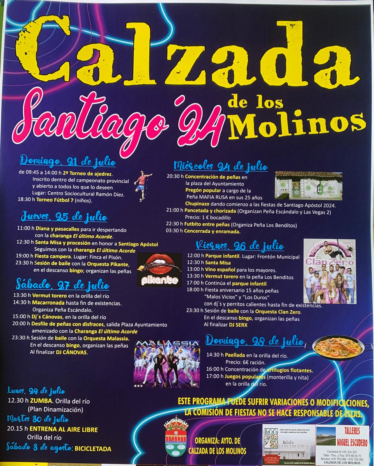 Fiestas de Santiago 2024